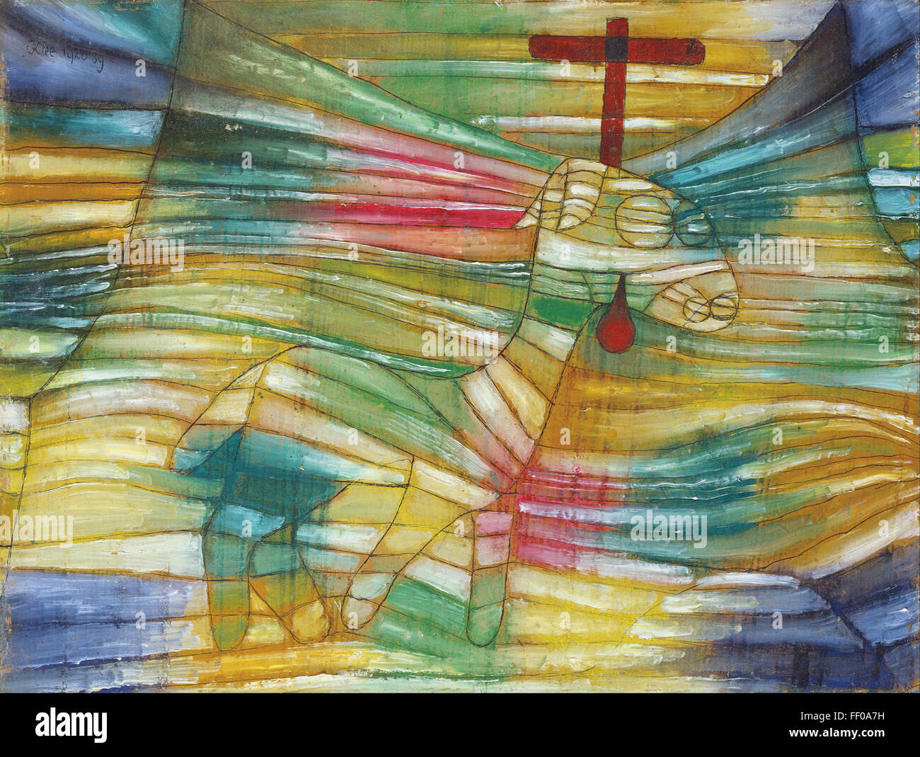 El cordero por Paul Klee Foto de stock