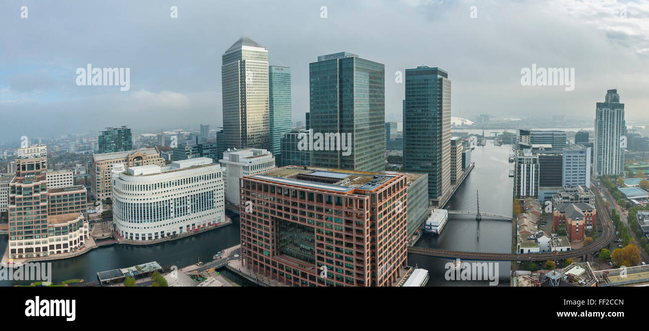 Canary Wharf, los Docklands de Londres, Inglaterra, Reino Unido, Europa Foto de stock