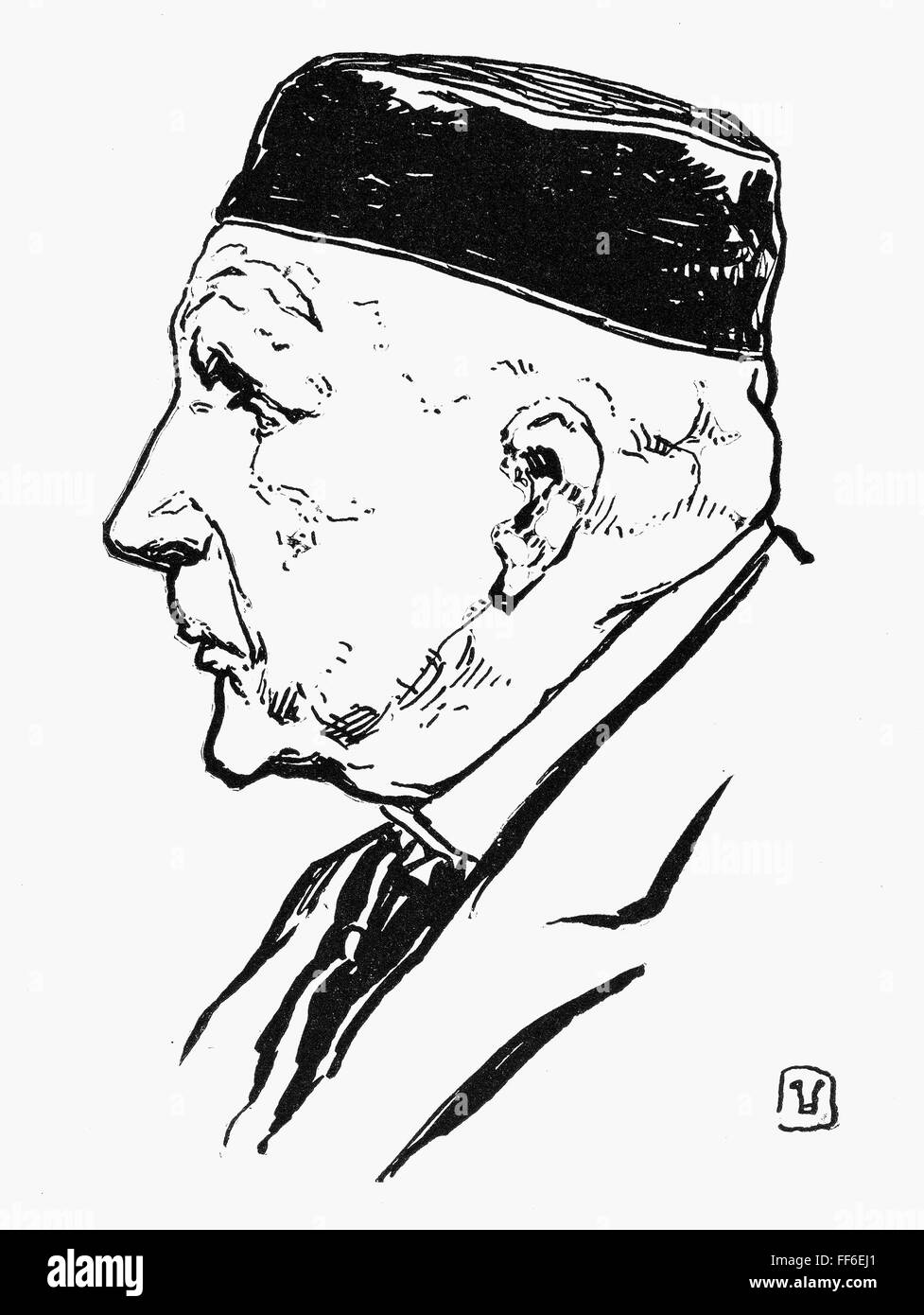 JOHN DAVISON ROCKEFELLER (1839-1937). /NAmerican magnate del petróleo. La  Santificación de Rockefeller. Cartoon Comentario americana