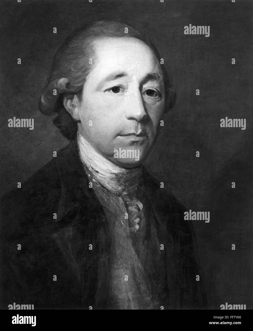 MATTHEW BOULTON (1728-1809). /NEnglish fabricante e ingeniero. Óleo sobre lienzo por un artista desconocido. Foto de stock