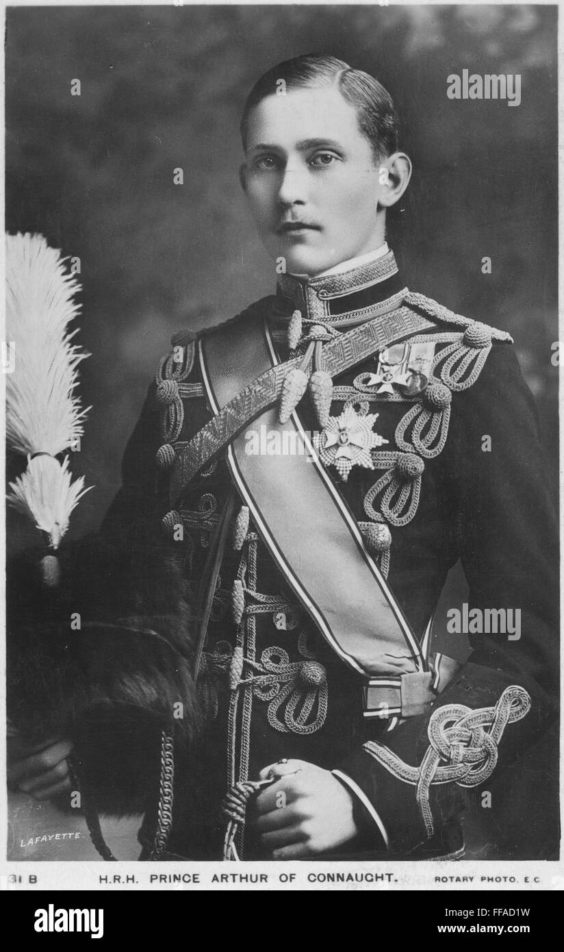 Arturo, Duque de Connaught /n(1850-1942). El príncipe británico y soldado. Foto de stock