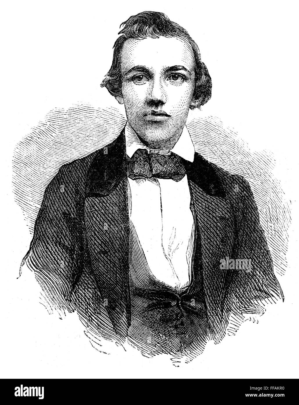 Paul Morphy jugando 8 partidas a ciegas en el Café de la Regence (Paris) -  Le Monde Illustré, 16.10.1856