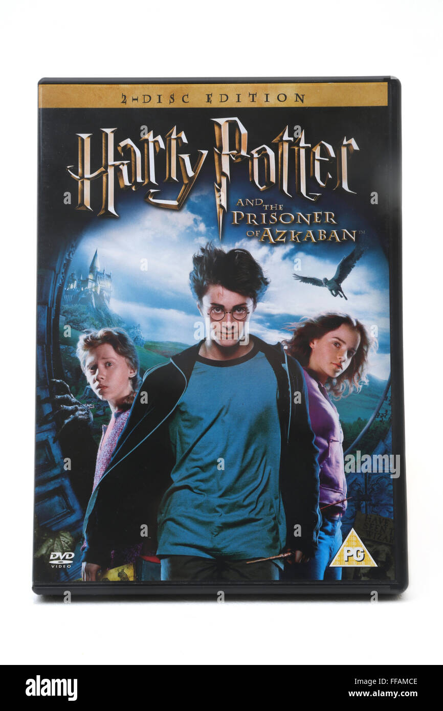 Harry Potter y el Prisionero de Azkaban DVD 2 discos de edición especial Foto de stock