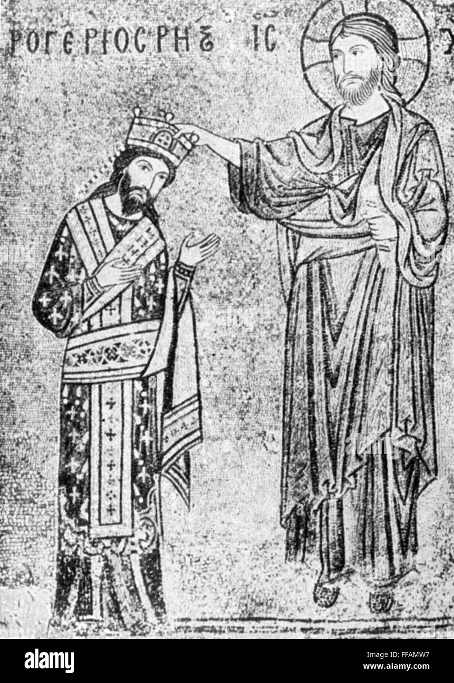 ROGER II de Sicilia /n(10951154). Recuento y primer rey de Sicilia