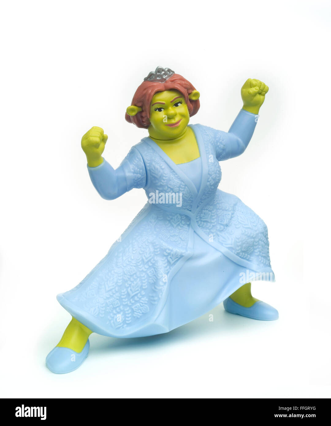 Shrek mcdonalds happy meal toy fotograf as e im genes de alta