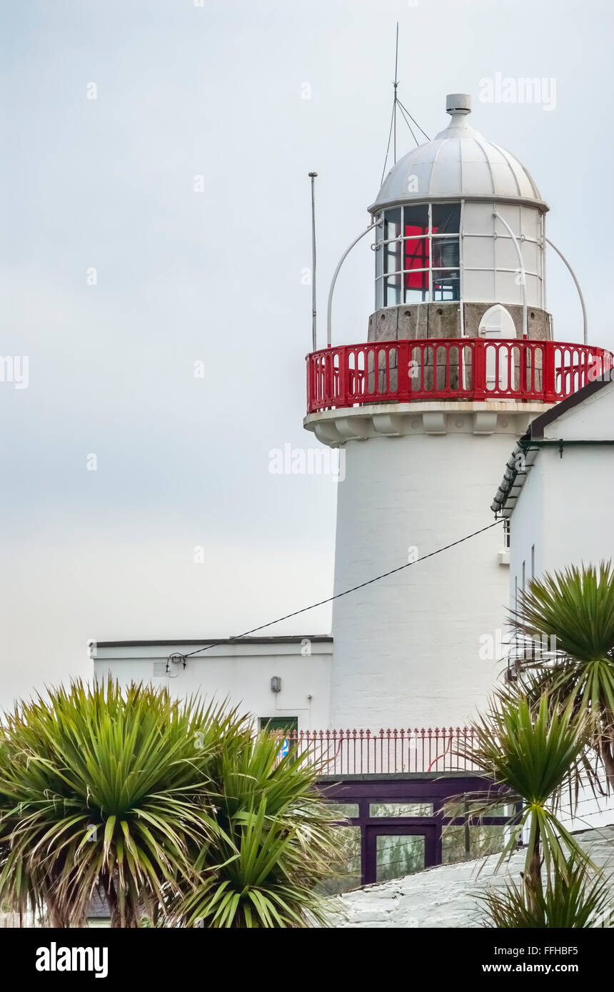 Faro histórico de Youghal, Irlanda Foto de stock