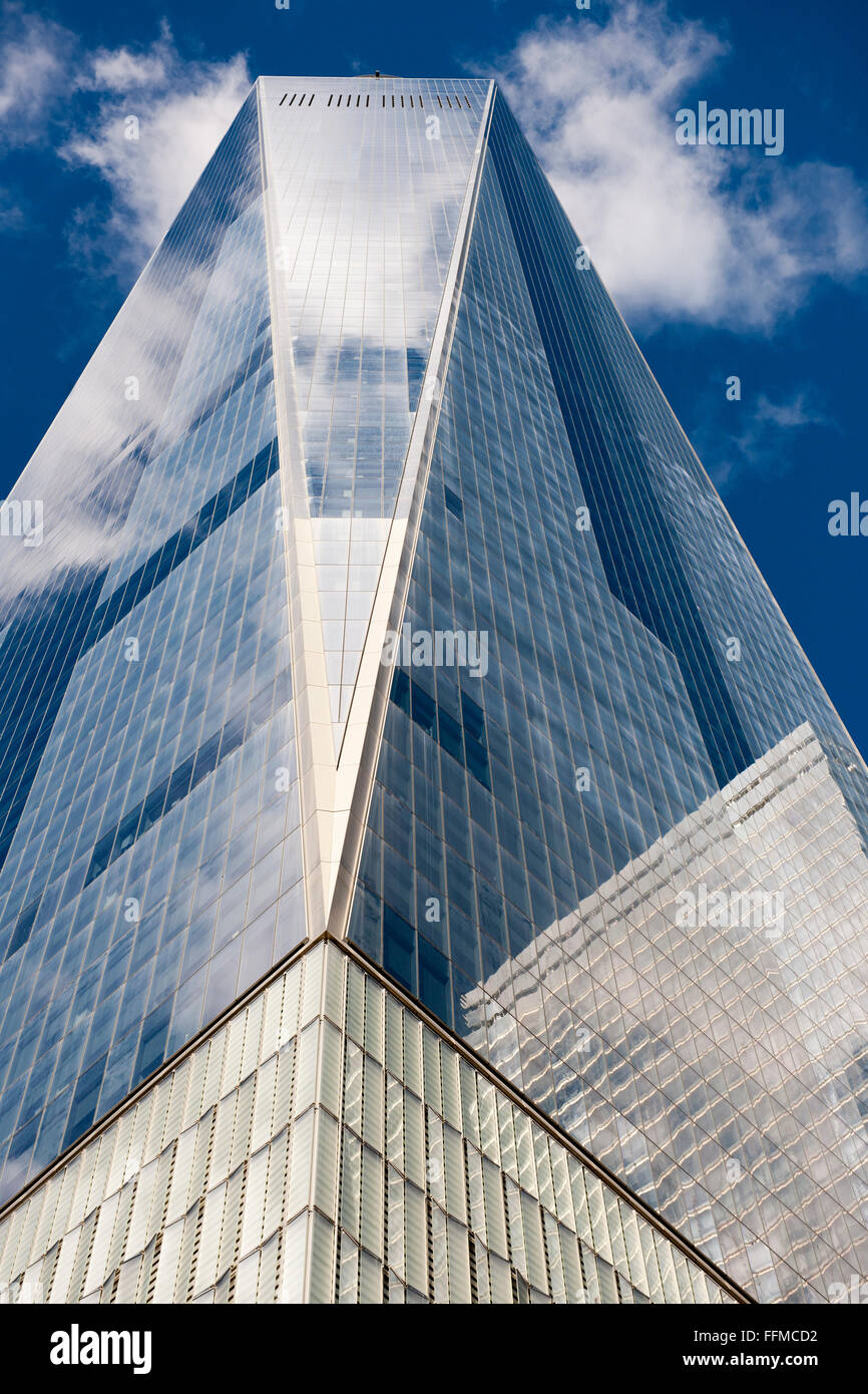 One World Trade Center, Manhattan, Ciudad de Nueva York, Nueva York, Estados Unidos. Foto de stock
