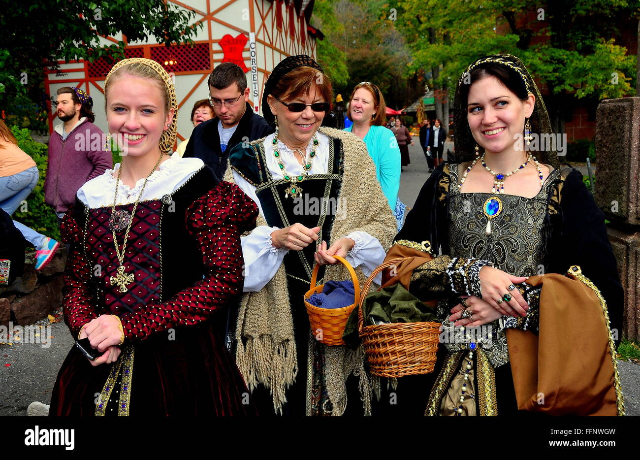 Feria de renacimiento de pennsylvania fotografías e imágenes de alta
