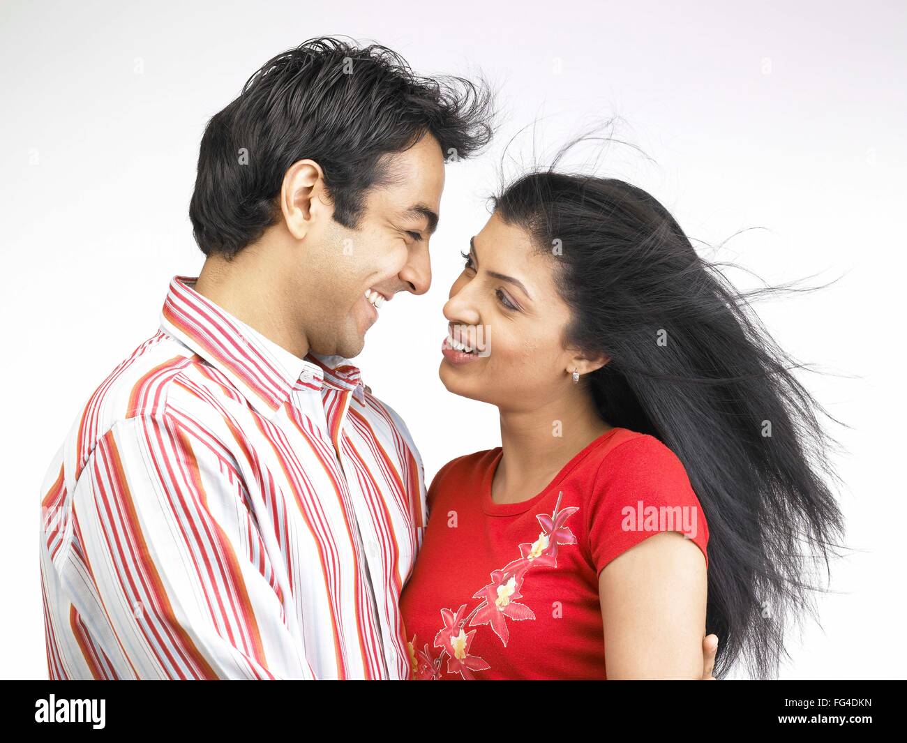 Hombre mujer, esposo esposa, pareja amorosa, India, Asia, MR#702Aand702L Fotografía de stock foto