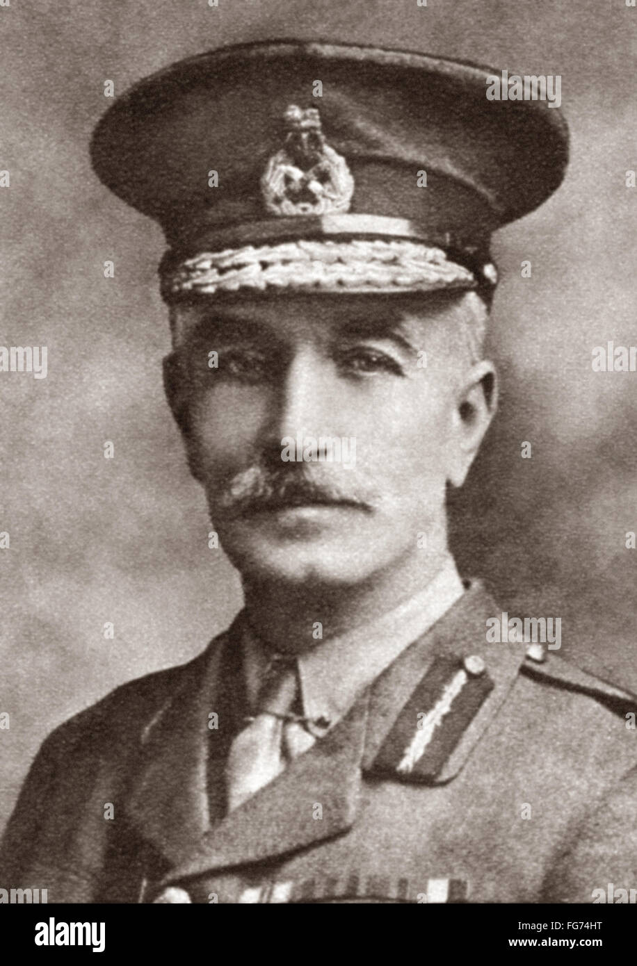 WILLIAM MARSHALL (1865-1939). /NBritish oficial del ejército. Fotografía, c1915. Foto de stock