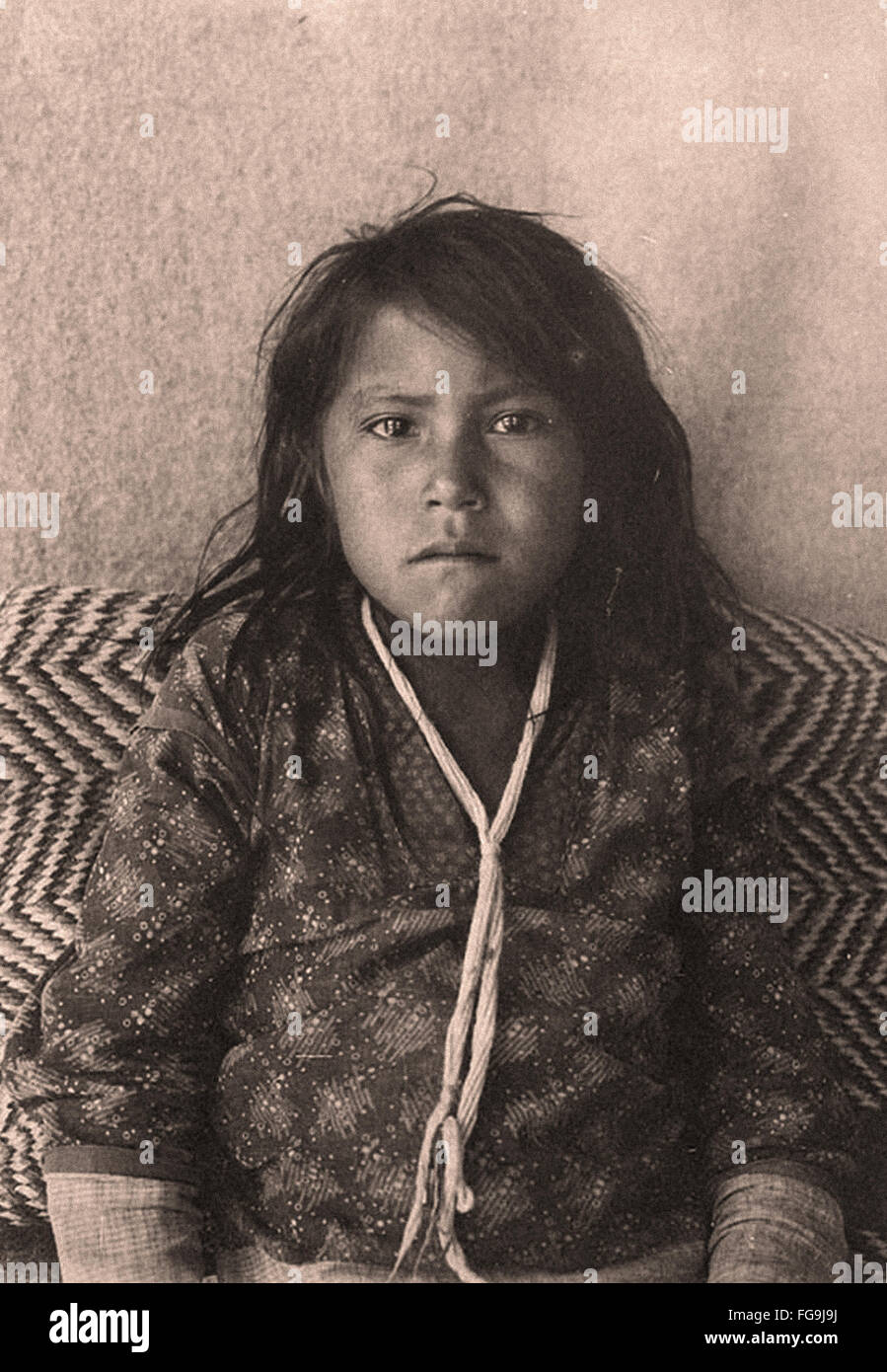 Los Nativos Americanos retratos Foto de stock