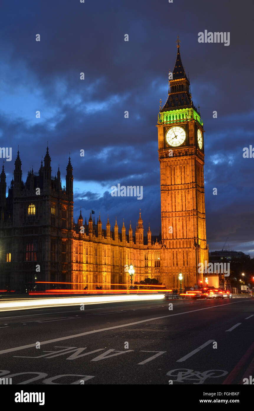 Big Ben, Londres, Inglaterra Foto de stock