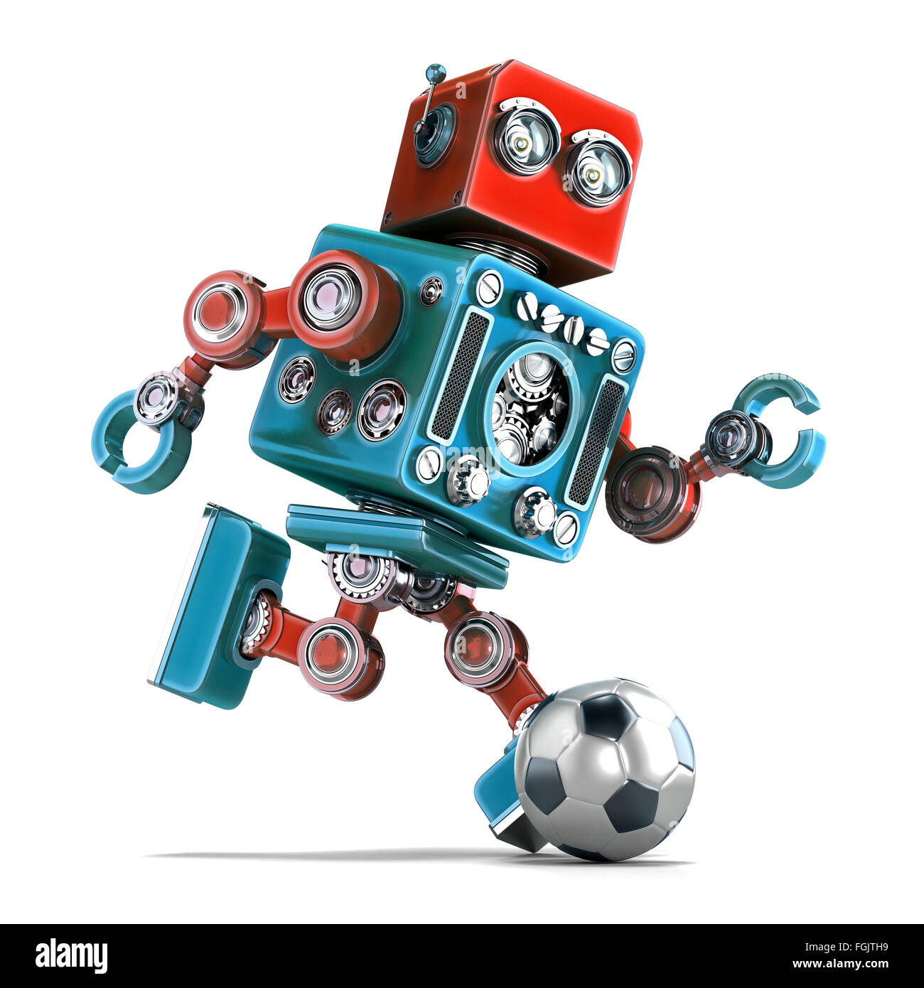 Robot soccer Imágenes recortadas de stock - Alamy