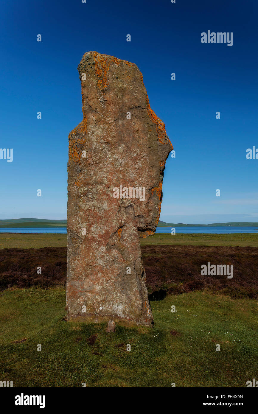 Piedras en las Islas Escocesas Foto de stock