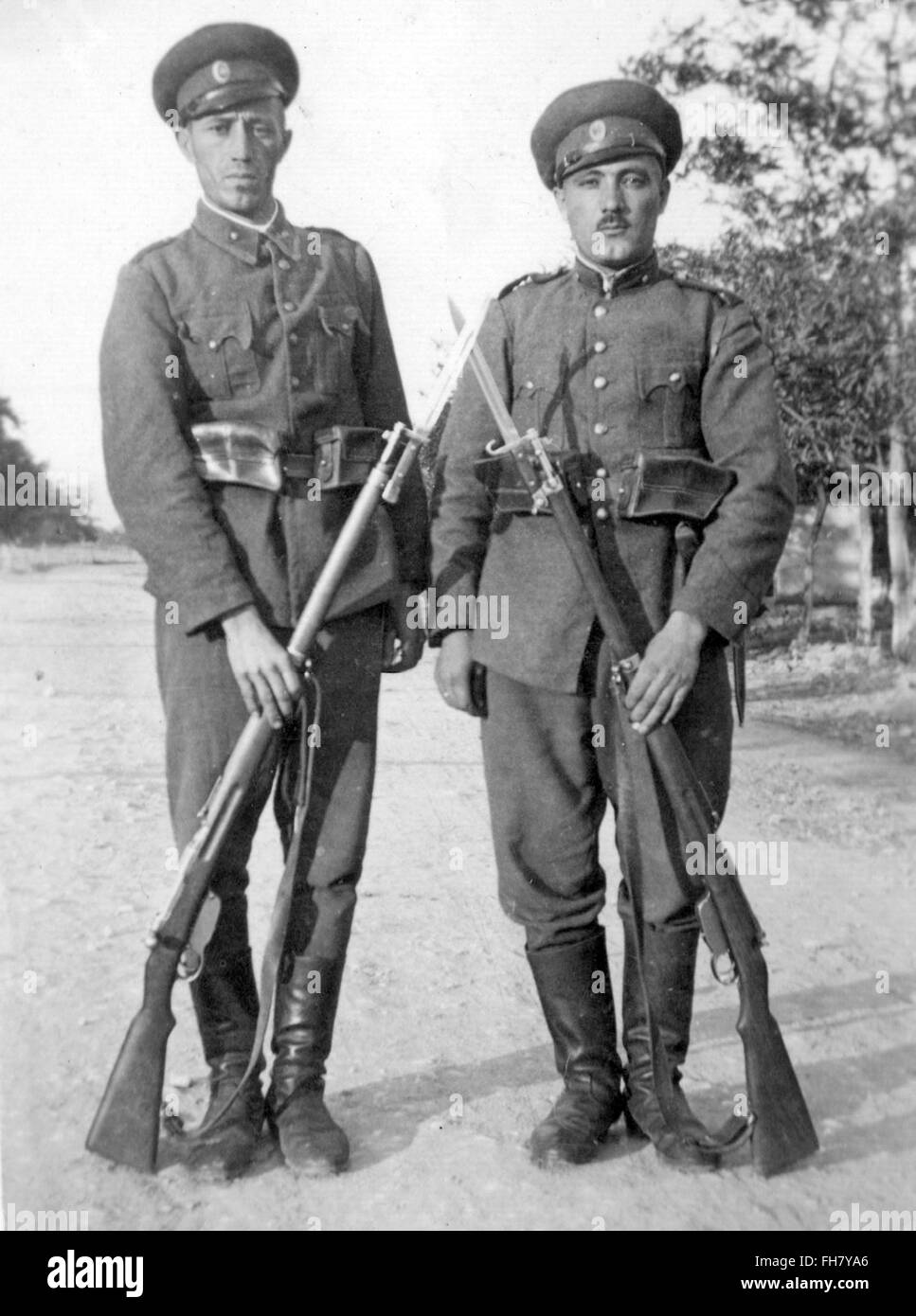 Soldados búlgaros Foto de stock