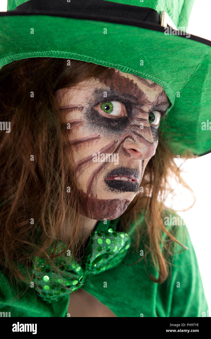 Encantador disfraz de duende para niña Disfraz del día de San Patricio para niños Fiesta de vacaciones Cosplay verde Encantador disfraz de duende para niña Disfraz del día de San Patricio para niños Fiesta de vacaciones Cosplay verde