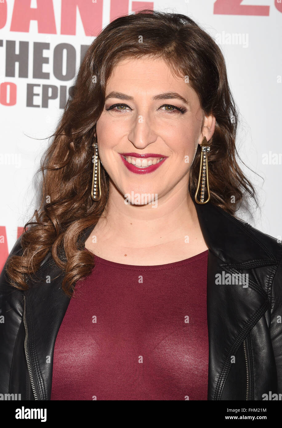 MAYIM BIALIK la actriz de cine estadounidense en febrero de 2016. Foto Jeffrey Mayer Fotografía MAYIM BIALIK la actriz de cine estadounidense en febrero de 2016. Foto Jeffrey Mayer Fotografía