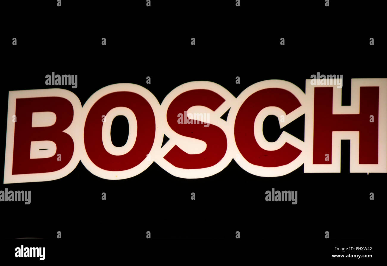 Markennamen: 'Bosch', de Berlín. Foto de stock