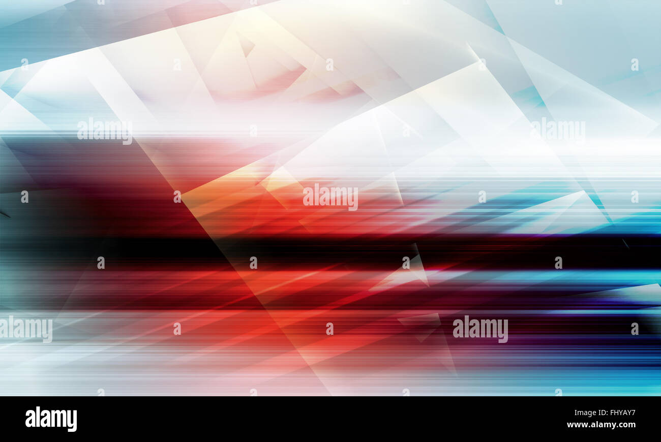 Resumen fondo digital con colorido patrón poligonal, informática gráfica ilustración Foto de stock