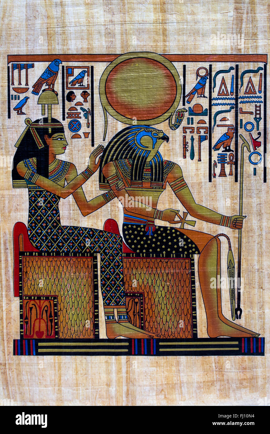 Pintura papiro fotografías e imágenes de alta resolución - Alamy