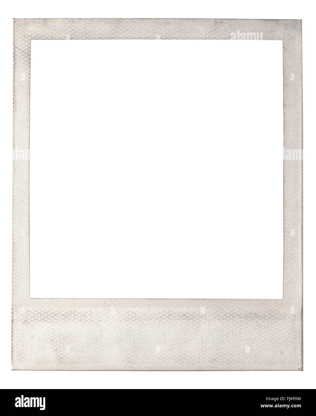 Antiguo marco Polaroid instantánea en blanco Fotografía de stock - Alamy