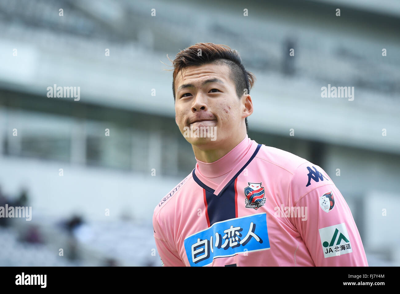 Ajinomoto Stadium Tokio Japon 28 Feb 16 Gu Sung Yun Consadole Febrero 28 16 Futbol Soccer 16 J2 1ª Etapa Liga Partido Entre Tokio Verdy 1 0 Hokkaido Consadole Sapporo De Ajinomoto
