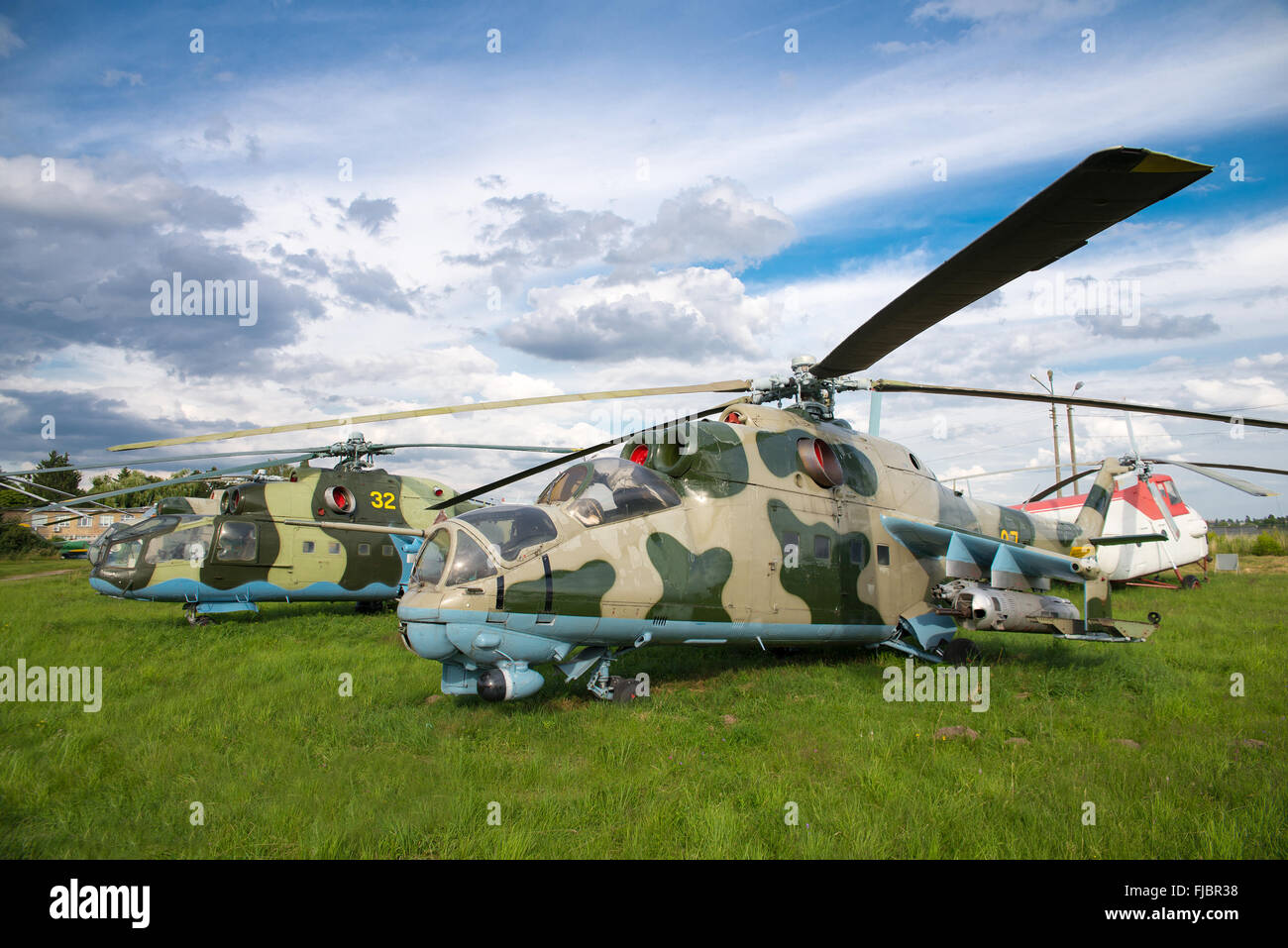 Helicóptero Foto de stock