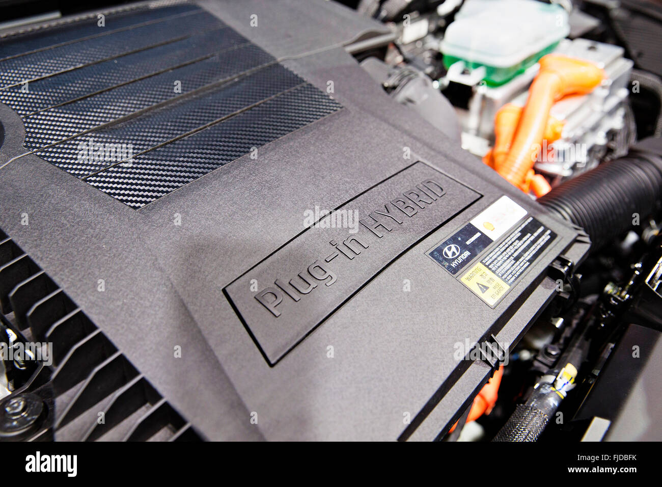 Hyundai Ioniq ,híbridos, plug-in híbrido, batería-versión eléctrica  Fotografía de stock - Alamy