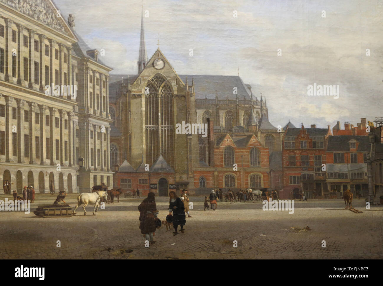 Jan van der Heyden (1637 1712). Pintor holandés de la época barroca