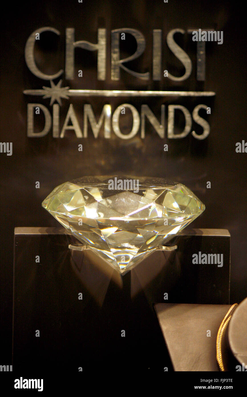 Markenname diamantes": "Cristo, Berlín. Foto de stock