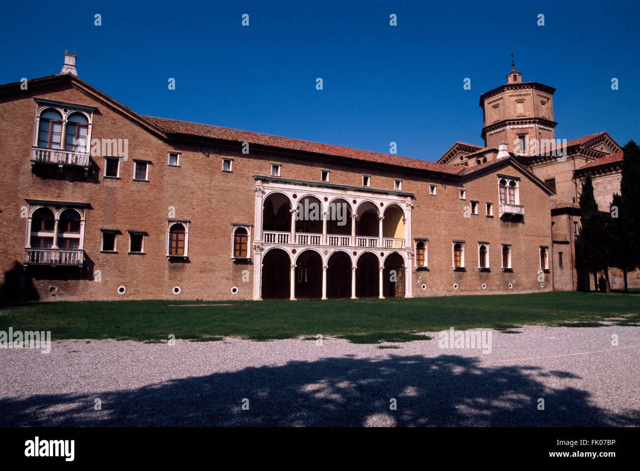 Italia, Emilia Romagna, Ravenna, Loggetta Lombardesca Foto de stock