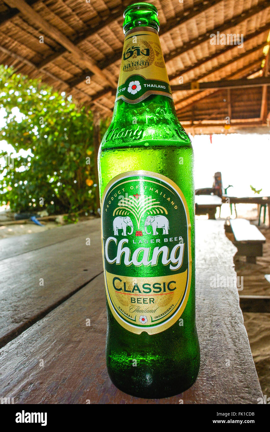Cerveza Chang Tailandia Fotografía de stock - Alamy