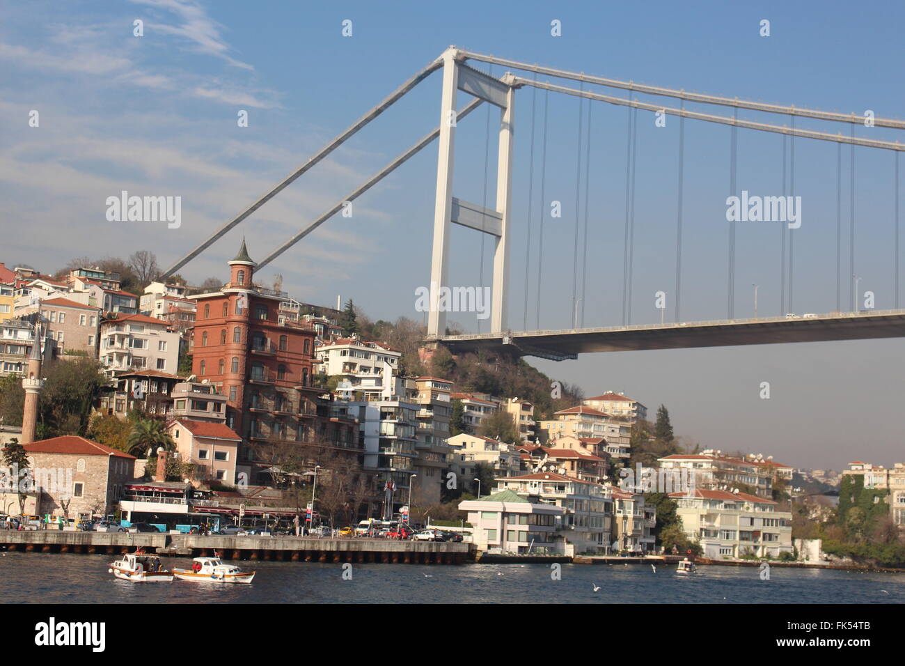 Puente del Bósforo Estambul Foto de stock