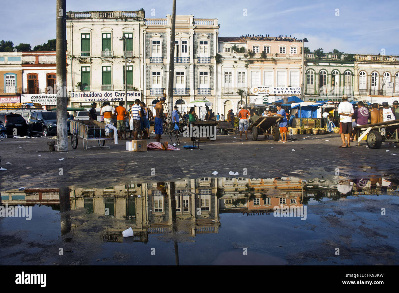 Ver-o-Peso - feria libre más grande de América Latina - Old Town Foto de stock
