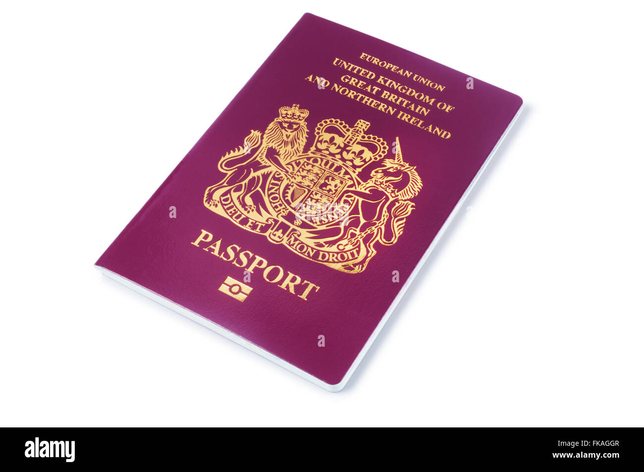 Reino Unido pasaporte Foto de stock