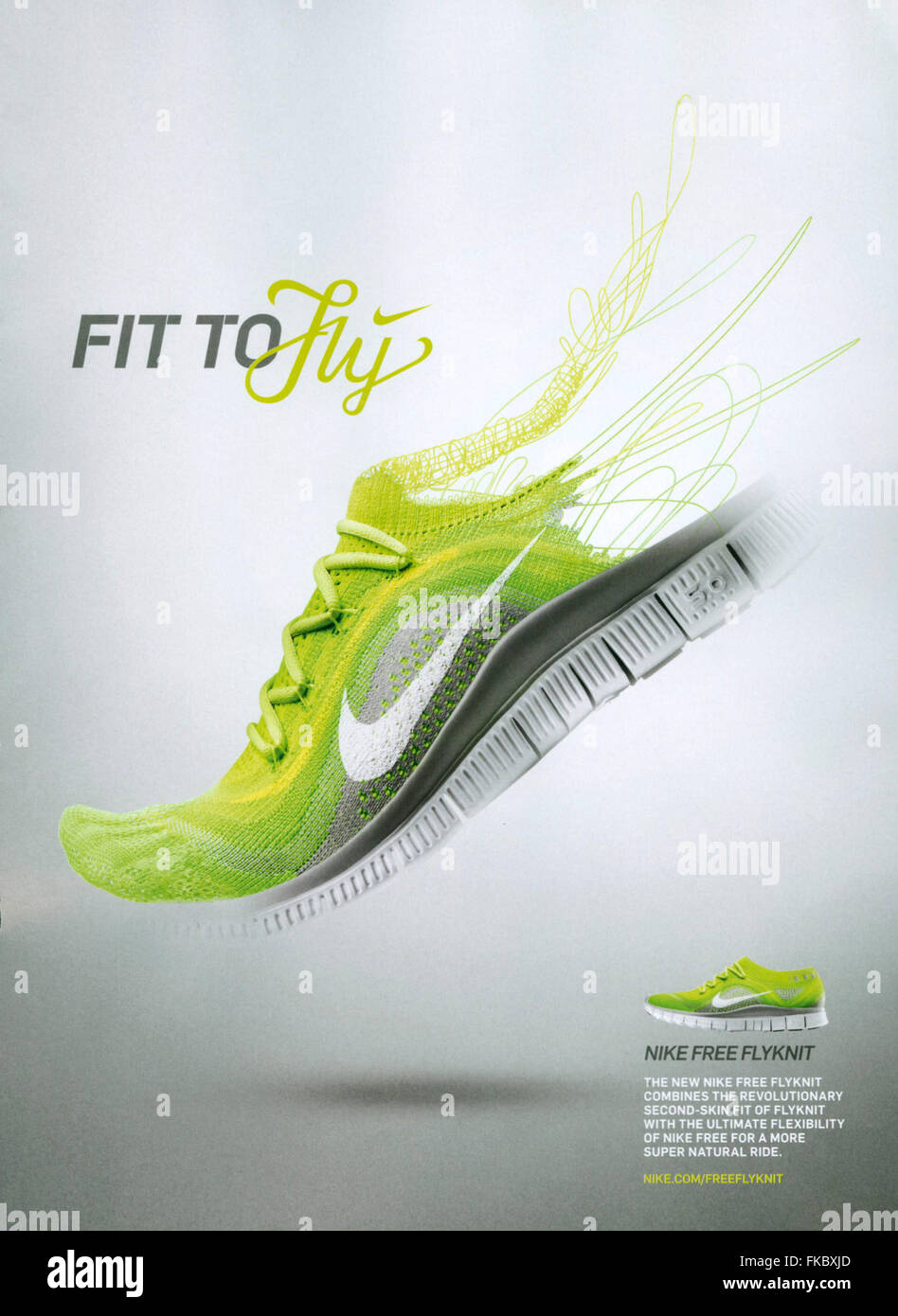 2010s UK Nike Anuncio Revista Fotografía de stock - Alamy