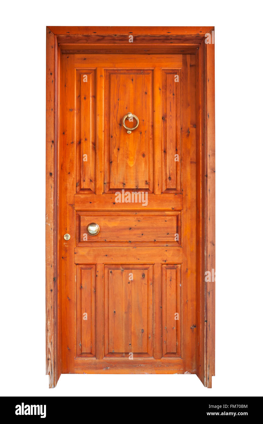 Puerta principal de madera fotografías e imágenes de alta resolución - Alamy