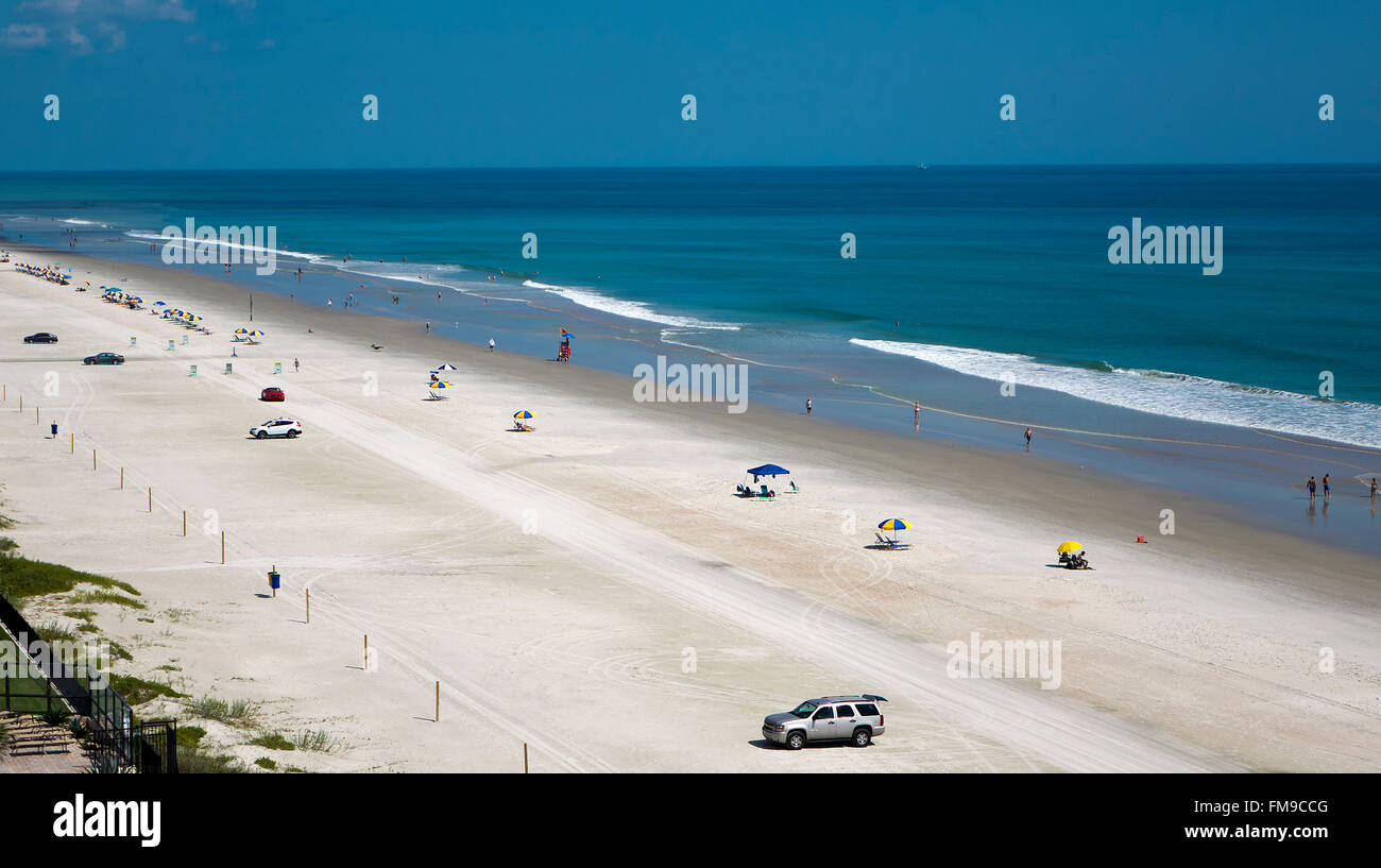 Overviw de Daytona Beach Shores en Florida Foto de stock