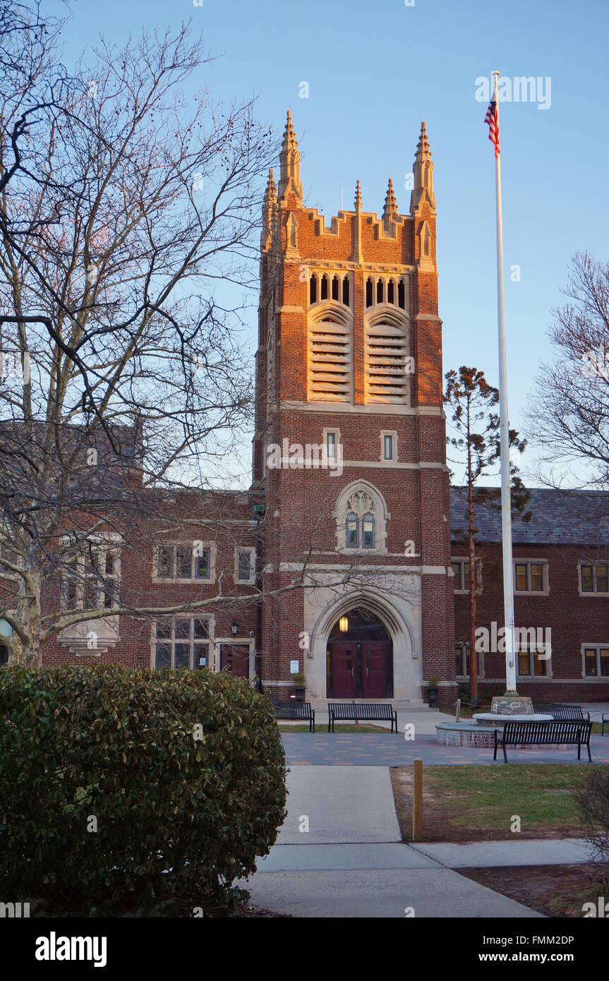 Princeton High School, ubicada en Princeton, NJ, uno de los mejores colegios  públicos completos en los Estados Unidos Fotografía de stock - Alamy