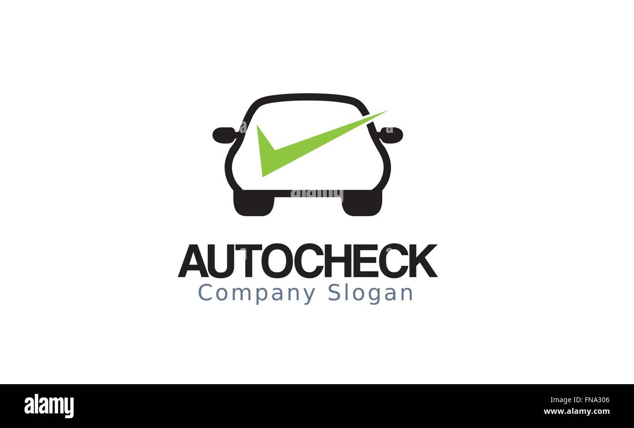 Auto Check Logo Vectors Ilustración de diseño de símbolos Imagen Vector de stock Alamy