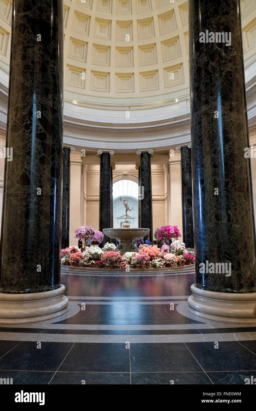 Smithsonian National Gallery of Art lobby - Washington, D.C. Foto de stock
