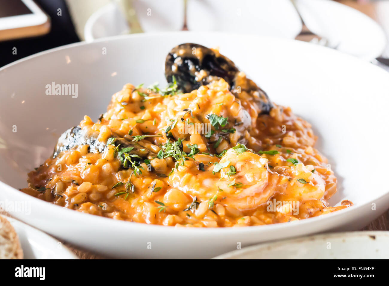 Risotto di pesce fotografías e imágenes de alta resolución Página 3