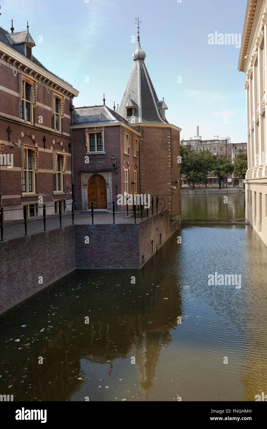 Torentje o torre pequeña, la oficina oficial del Primer Ministro de los Países Bajos en La Haya Foto de stock
