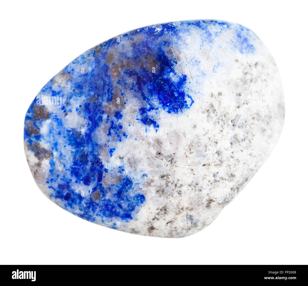 Macro de piedra natural pulida - lapislázuli (Azul piedra, lazurite) minerales  piedras preciosas backgroun aislado en blanco Fotografía de stock - Alamy