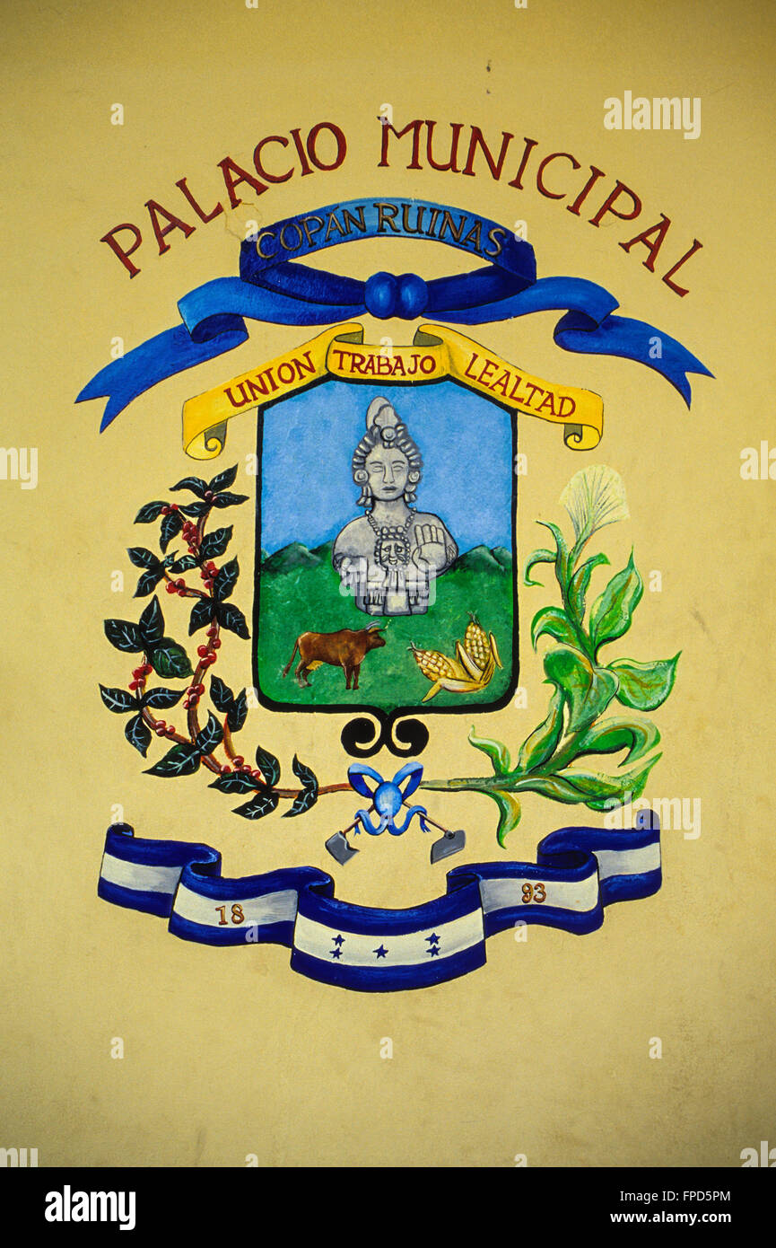 Honduran coat of arms honduras fotografías e imágenes de alta resolución Alamy