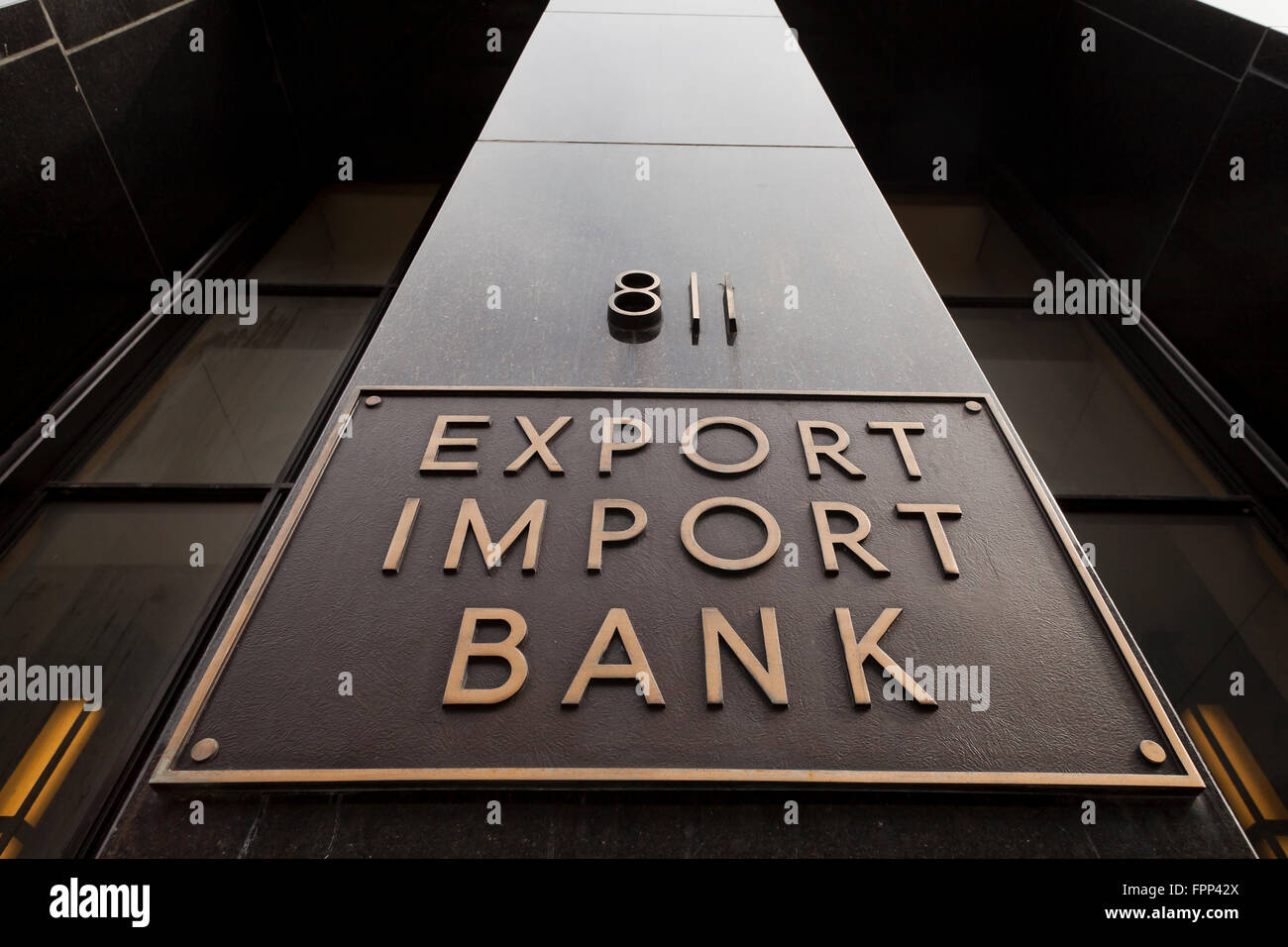 Export-Import Bank de los Estados Unidos sede - Washington, DC, EE.UU. Foto de stock