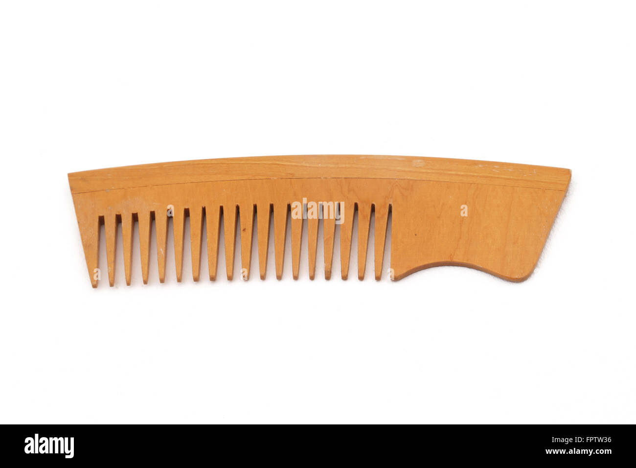 La madera de sándalo Comb Foto de stock