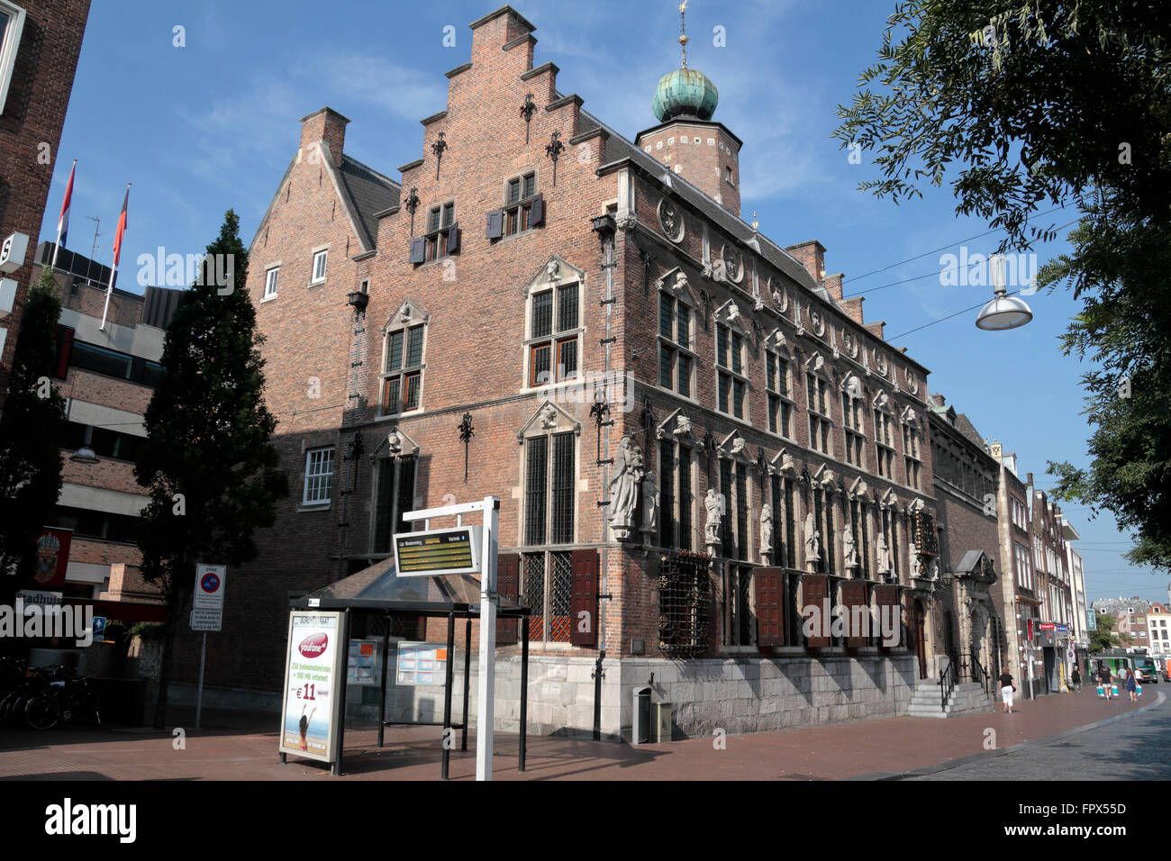 El Stadhuis (ayuntamiento) en Nijmegen, Holanda. Foto de stock