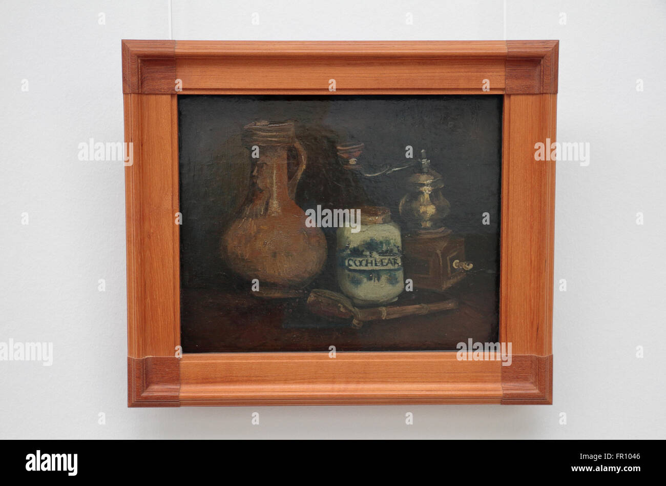 'Still life con un hombre barbado