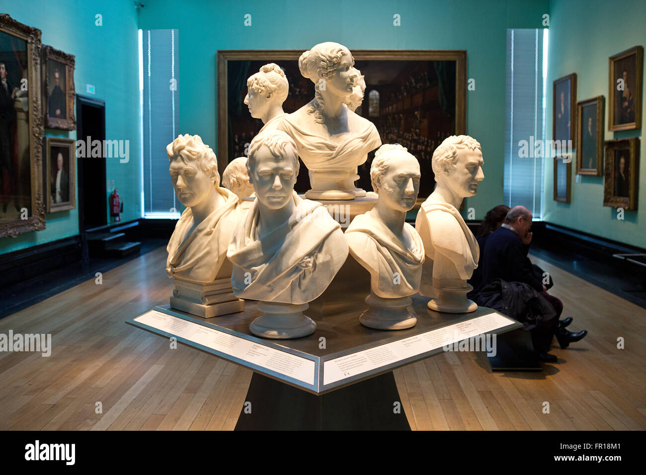 La National Portrait Gallery, Londres. UK Foto de stock